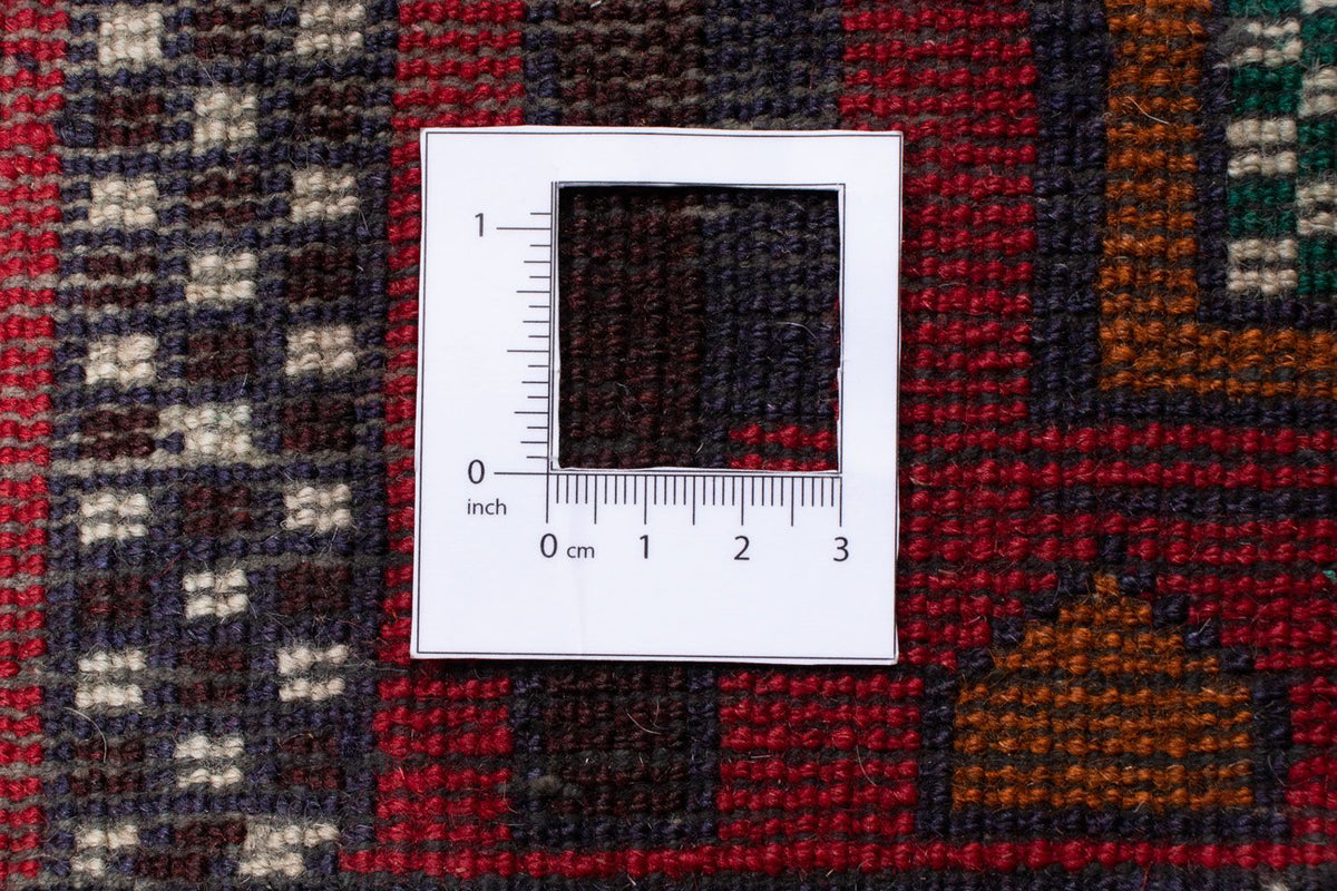 Dywan beludżycki - 132 x 81 cm - ciemna czerwień