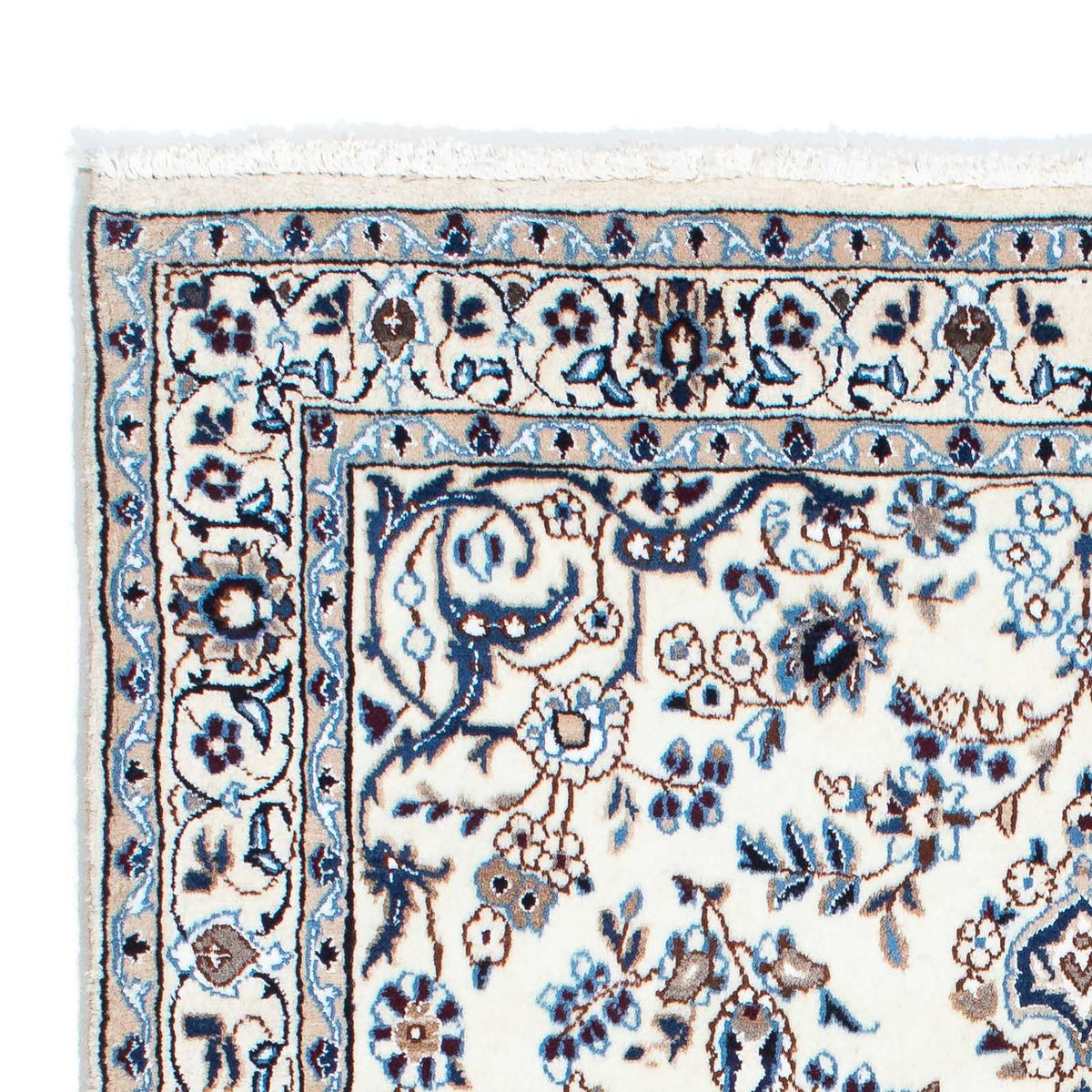 Dywan perski - Nain - Królewski - 187 x 114 cm - beżowy