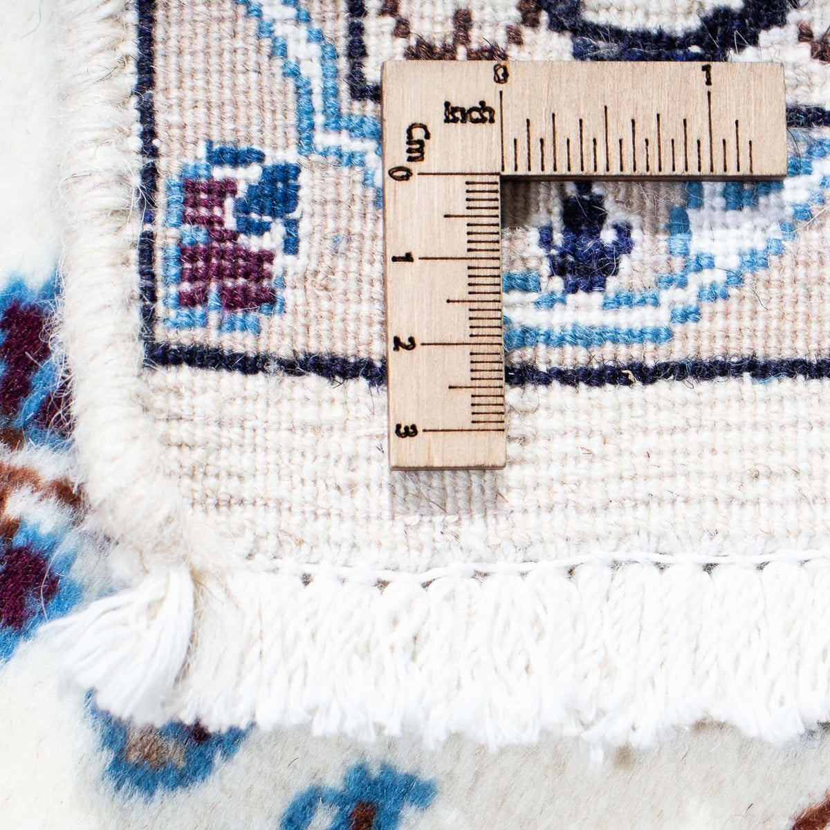 Dywan perski - Nain - Królewski - 187 x 114 cm - beżowy