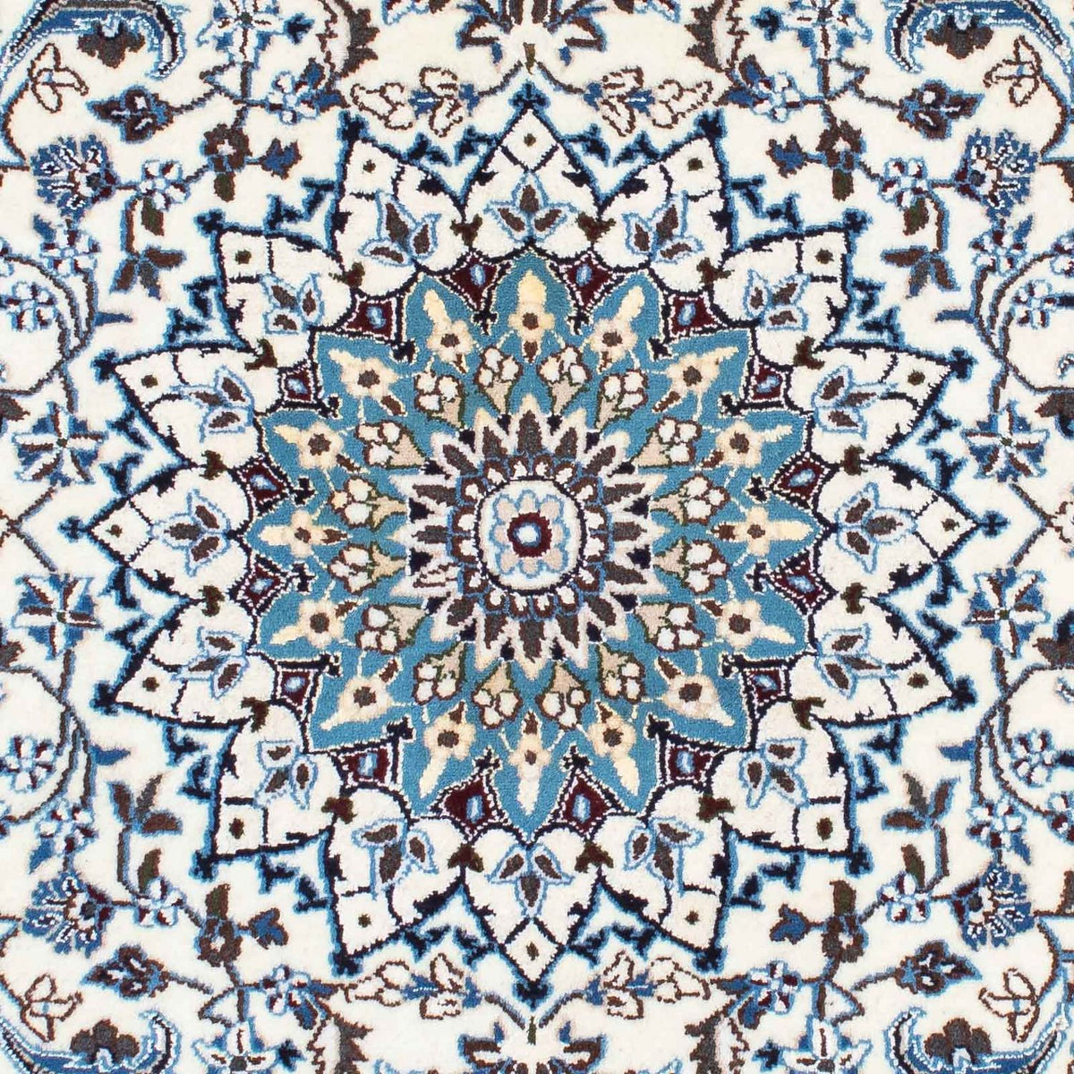 Dywan perski - Nain - Królewski - 196 x 117 cm - beżowy