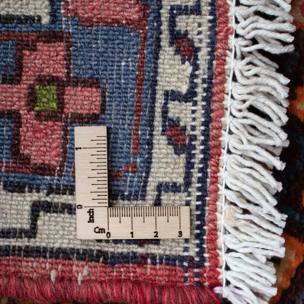 Perski dywan - Nomadyczny - 136 x 85 cm - ciemnoniebieski