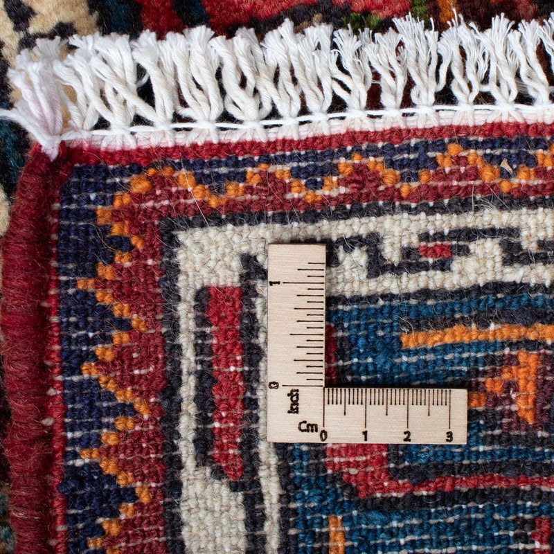 Perski dywan - Nomadyczny - 128 x 90 cm - czerwony