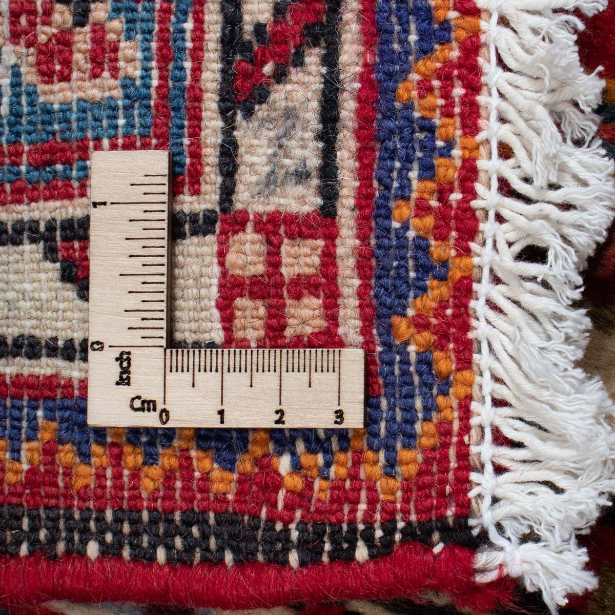 Perski dywan - Nomadyczny - 133 x 90 cm - ciemna czerwień