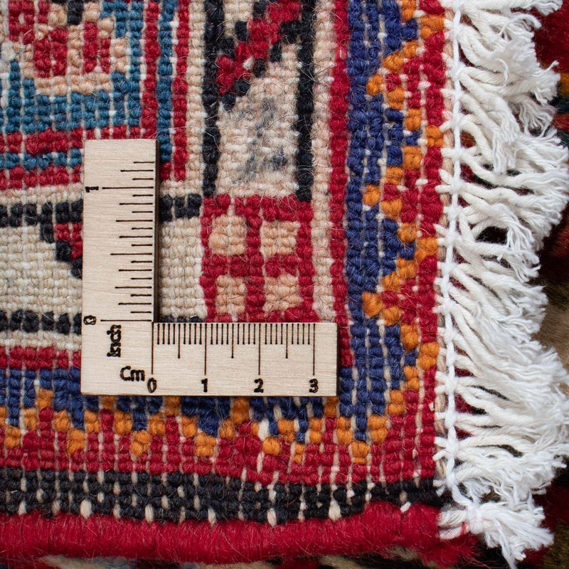 Perski dywan - Nomadyczny - 133 x 90 cm - ciemna czerwień