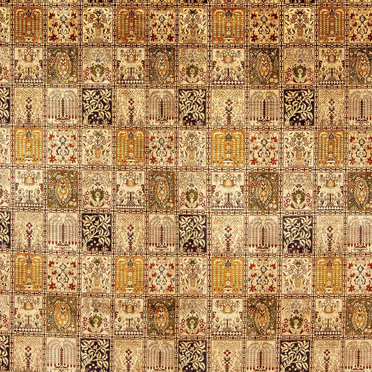 Dywan perski - Ghom - 346 x 250 cm - wielokolorowy