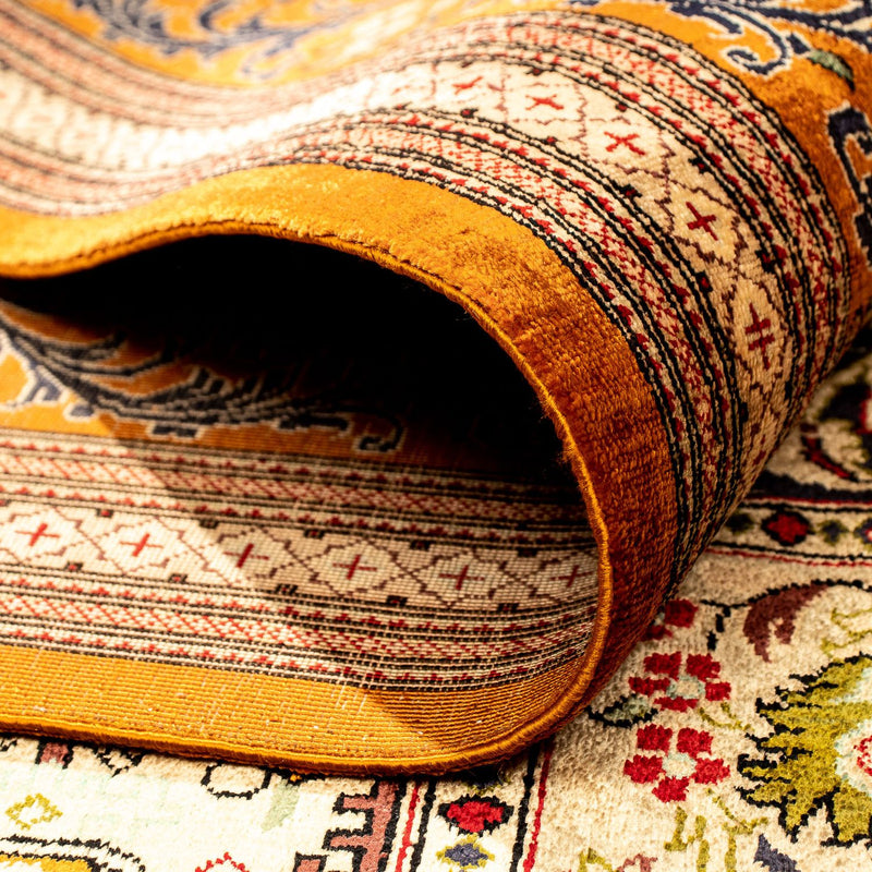 Dywan perski - Ghom - 346 x 250 cm - wielokolorowy