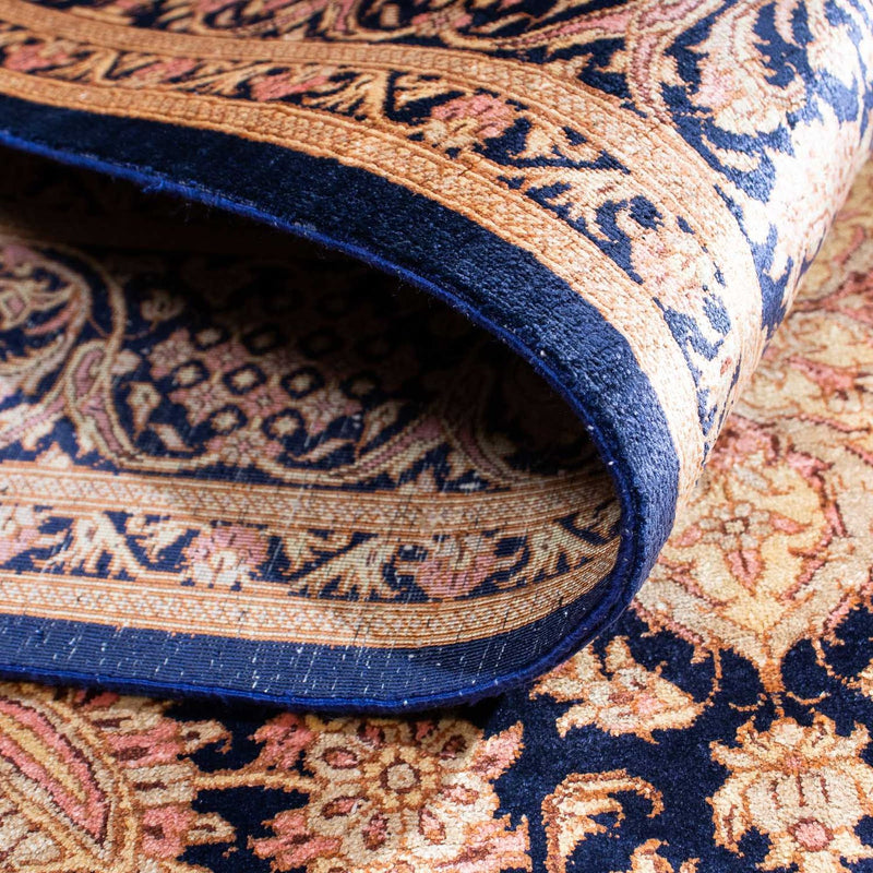 Dywan perski - Ghom - 149 x 102 cm - jasnobrązowy