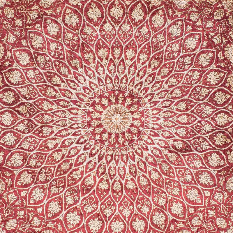 Dywan perski - Ghom - 151 x 100 cm - ciemna czerwień