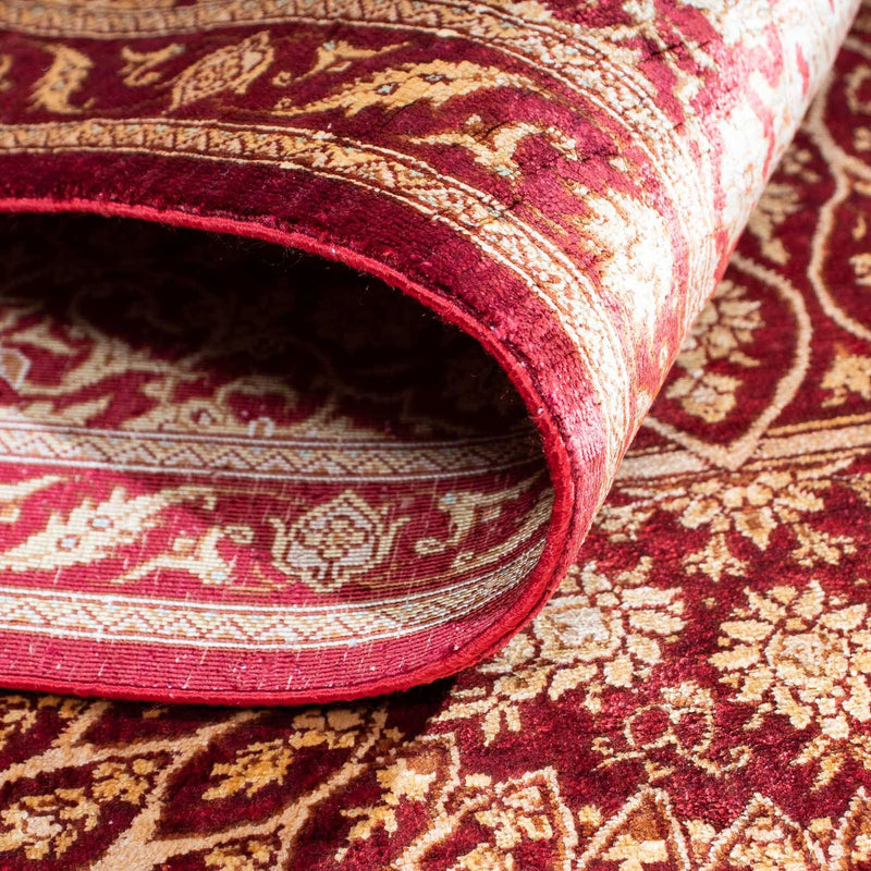 Dywan perski - Ghom - 151 x 100 cm - ciemna czerwień