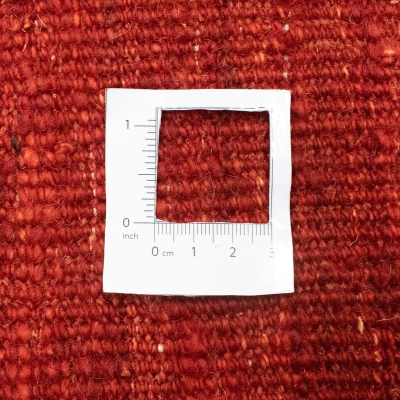 Dywan Gabbeh - perski - 203 x 140 cm - czerwony