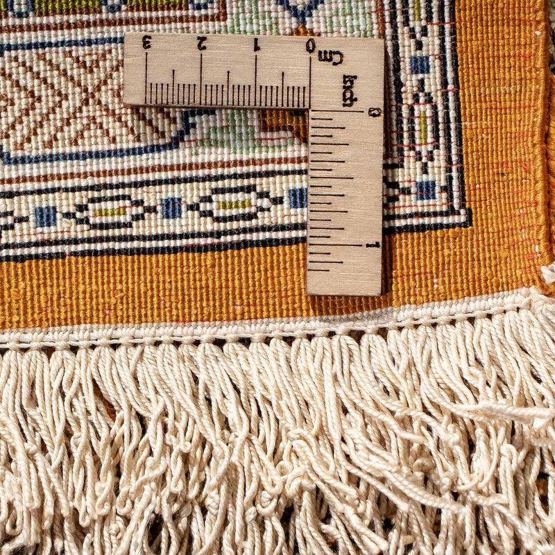 Dywan perski - Ghom - 76 x 55 cm - wielokolorowy