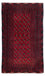 Dywan beludżycki - 186 x 119 cm - ciemna czerwień
