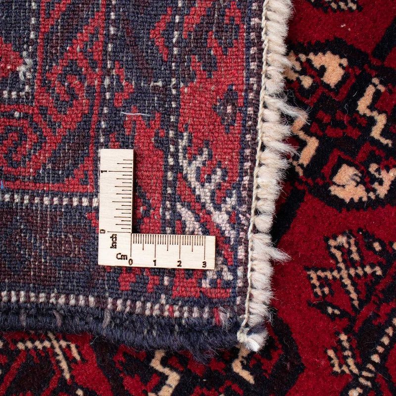 Dywan beludżycki - 186 x 119 cm - ciemna czerwień