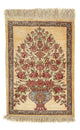 Qom jedwab Dywan 41x31cm - Dywan perski