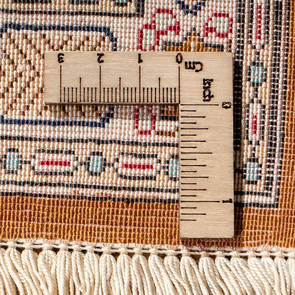 Dywan perski - Ghom - 75 x 55 cm - wielokolorowy