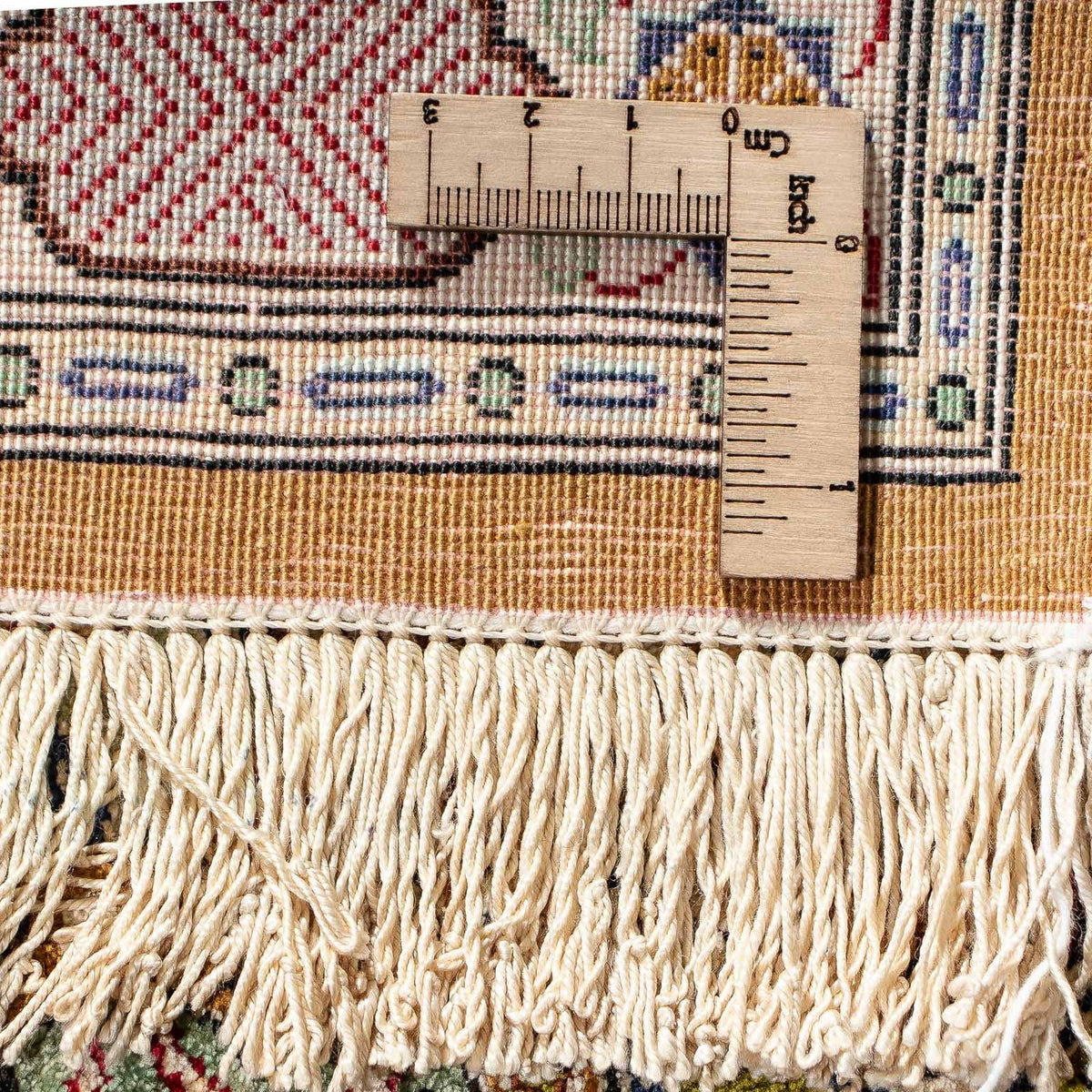 Dywan perski - Ghom - 75 x 54 cm - wielokolorowy