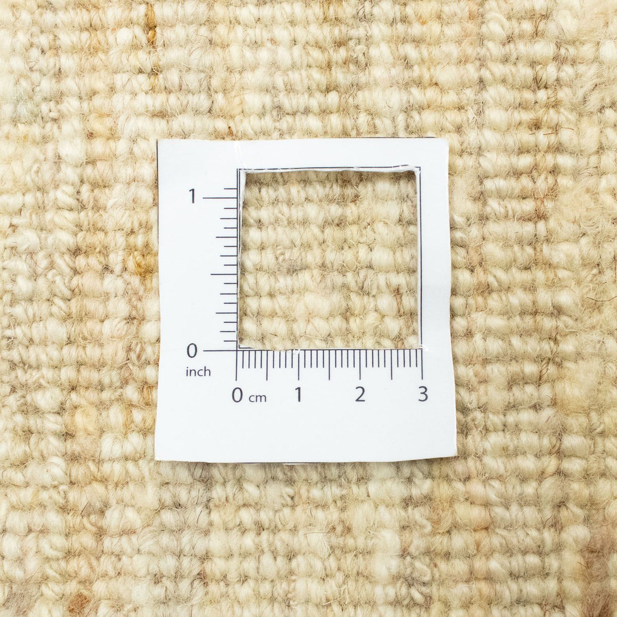 Dywan Gabbeh - perski - 192 x 143 cm - beżowy