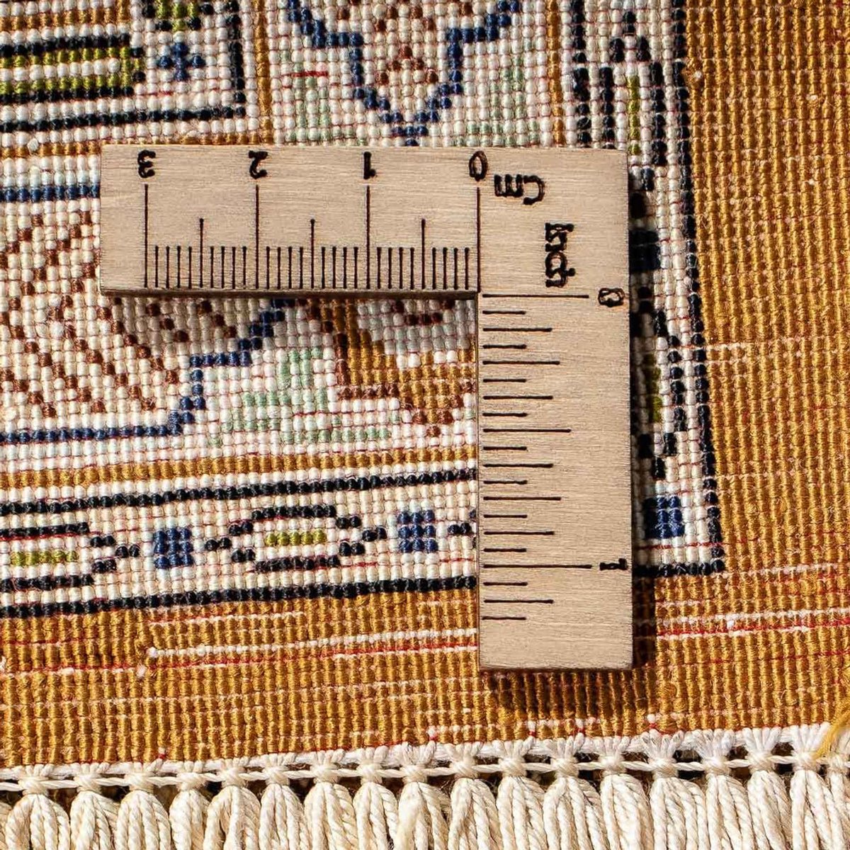 Dywan perski - Ghom - 77 x 58 cm - wielokolorowy