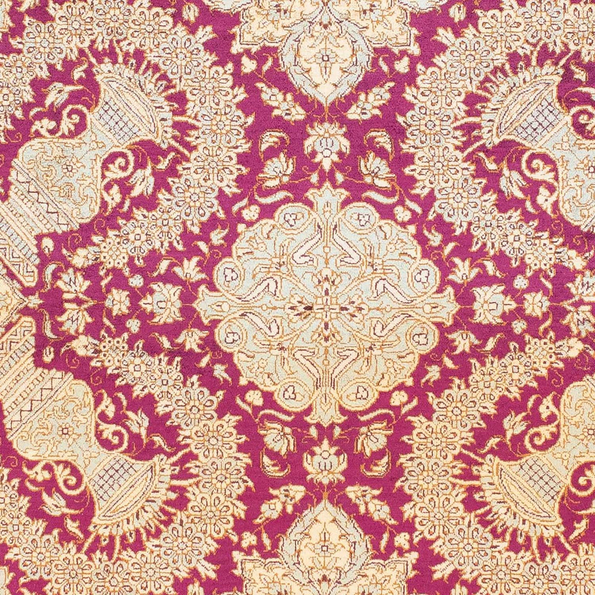 Dywan perski - Ghom - 148 x 98 cm - fioletowy