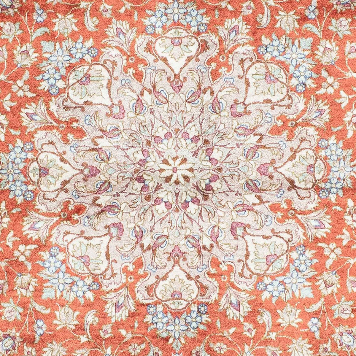 Dywan perski - Ghom - 149 x 100 cm - rdza