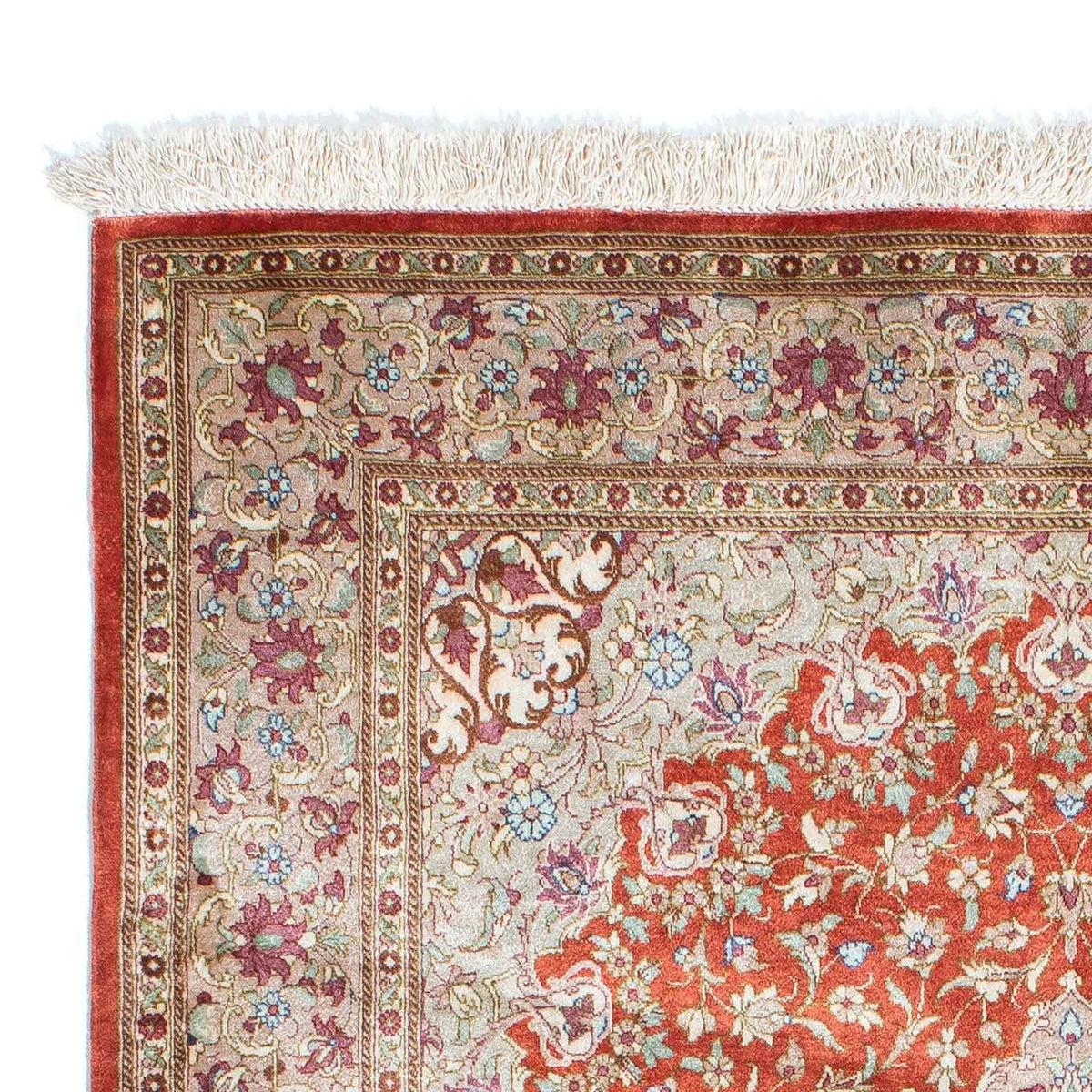 Dywan perski - Ghom - 149 x 100 cm - rdza