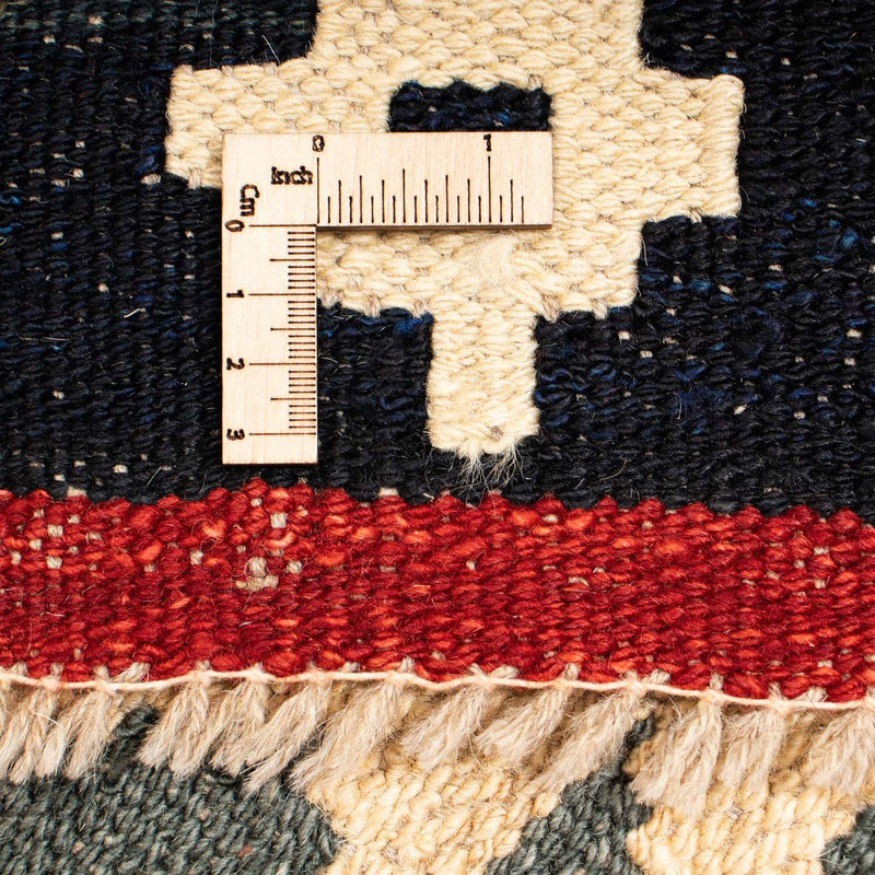 Dywan Kelim - Splash - 199 x 163 cm - wielokolorowy