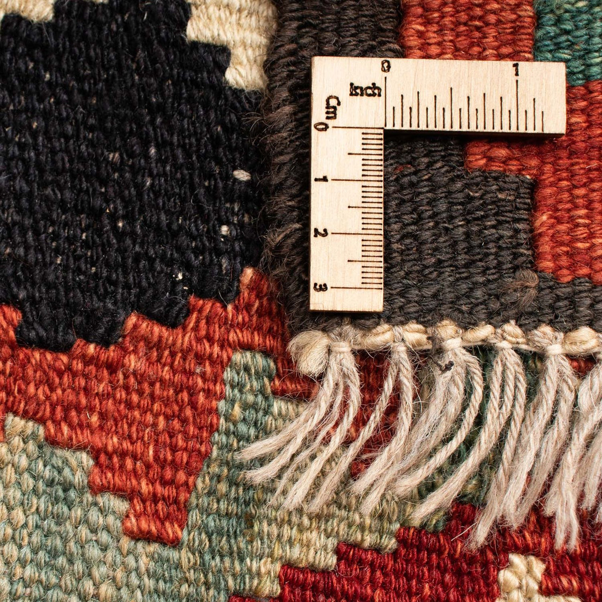 Dywan Kelim - Splash - 194 x 126 cm - wielokolorowy