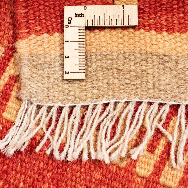 Dywan Kelim - Orientalny - 245 x 174 cm - czerwony