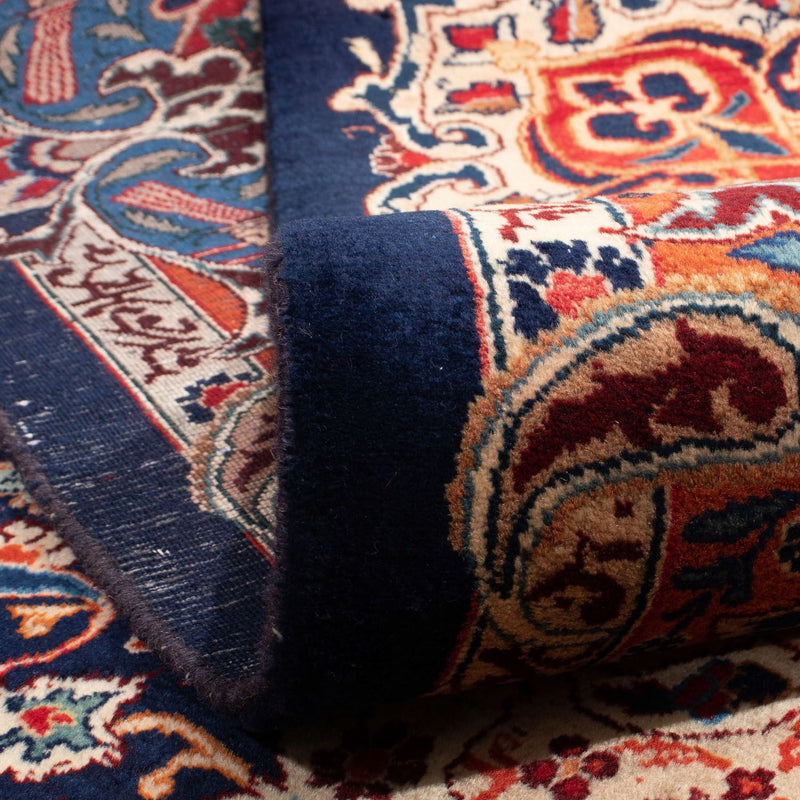 Dywan perski - Klasyczny - 369 x 260 cm - ciemnoniebieski