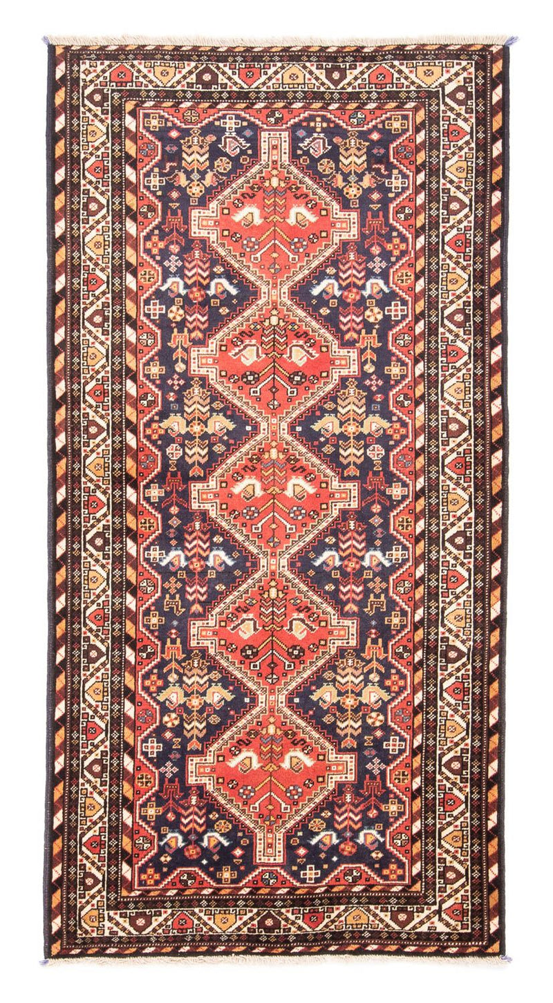 Biegacz Perski dywan - Nomadyczny - 240 x 117 cm - jasna czerwień