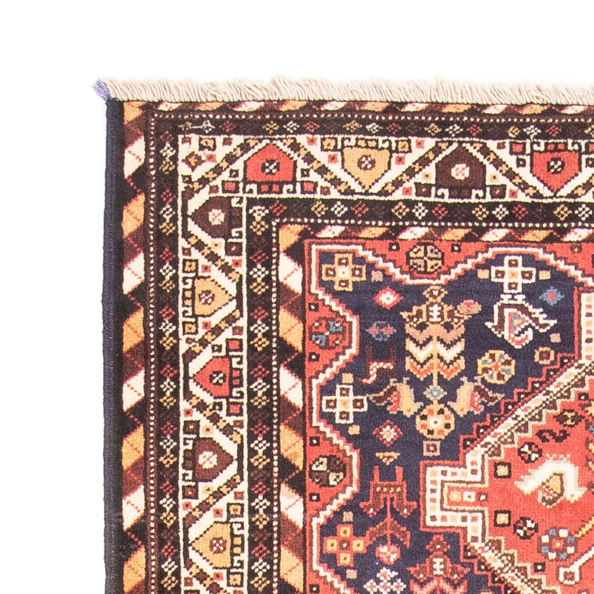 Biegacz Perski dywan - Nomadyczny - 240 x 117 cm - jasna czerwień