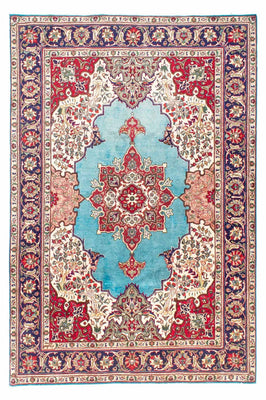 Dywan perski - Tabriz - 300 x 203 cm - turkusowy