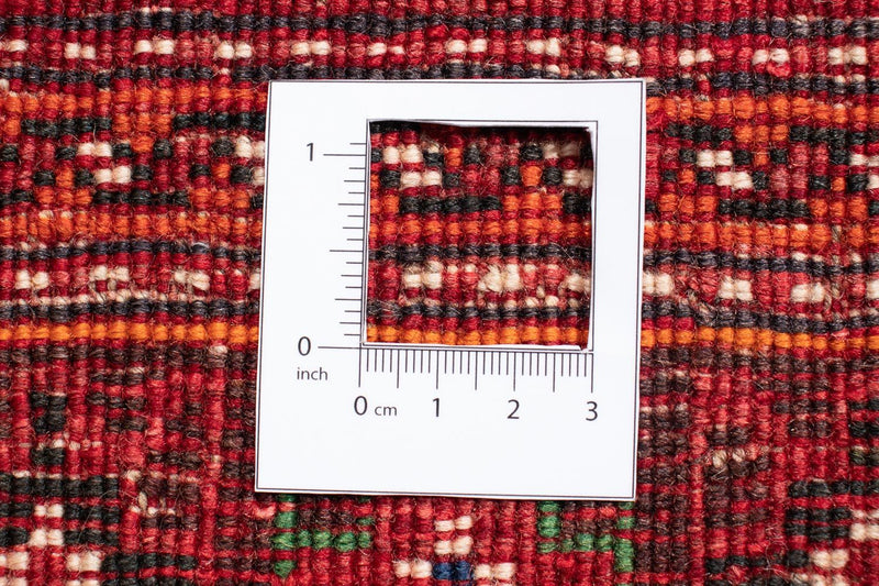 Perski dywan - Nomadyczny - 277 x 181 cm - ciemna czerwień