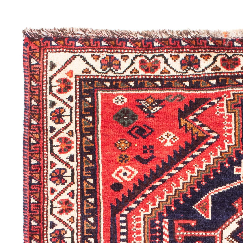 Perski dywan - Nomadyczny - 152 x 105 cm - czerwony