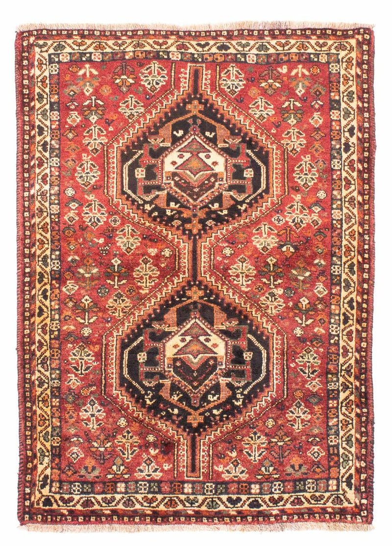 Perski dywan - Nomadyczny - 153 x 106 cm - ciemna czerwień