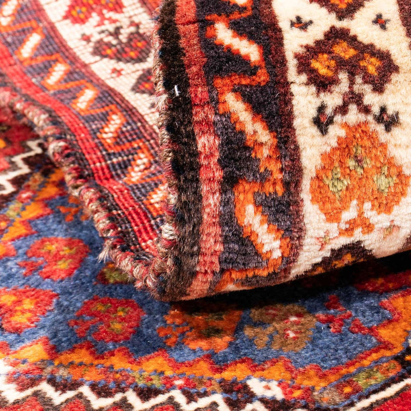 Perski dywan - Nomadyczny - 124 x 80 cm - ciemna czerwień