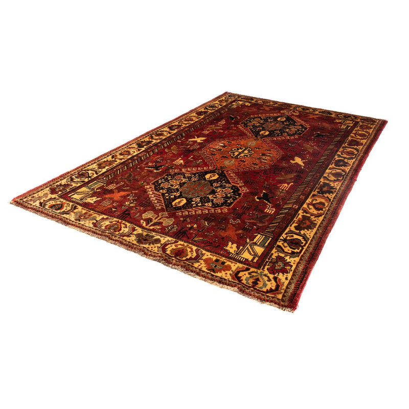 Perski dywan - Nomadyczny - 258 x 170 cm - ciemna czerwień