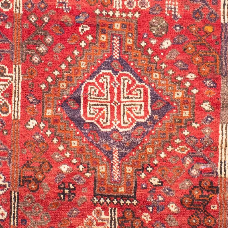 Perski dywan - Nomadyczny - 162 x 110 cm - czerwony