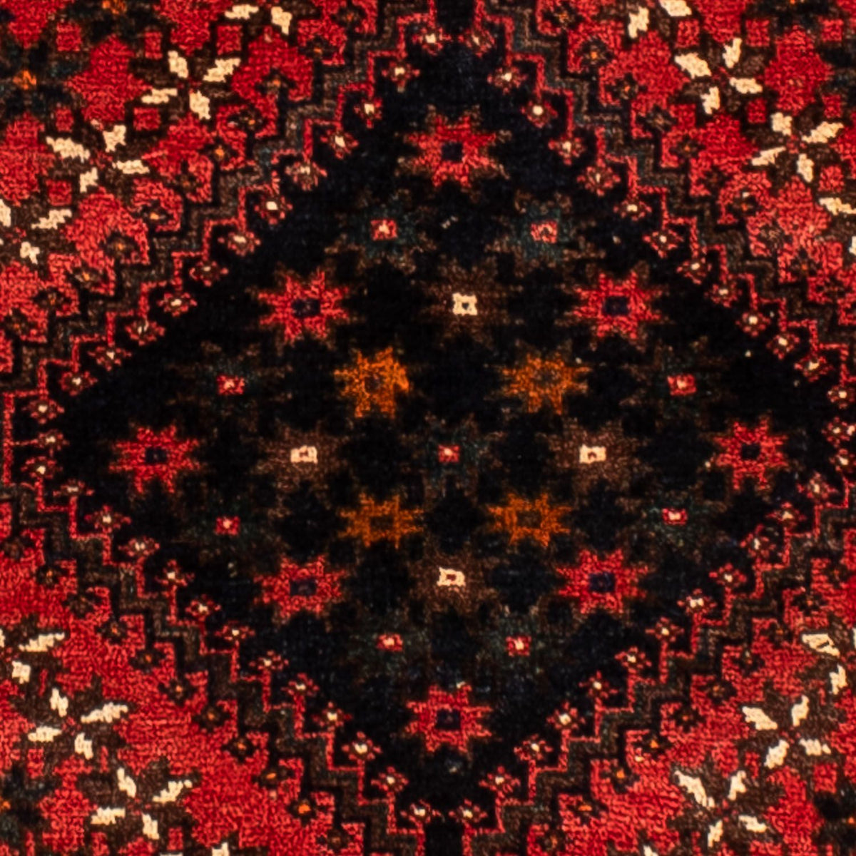 Perski dywan - Nomadyczny - 291 x 206 cm - ciemna czerwień