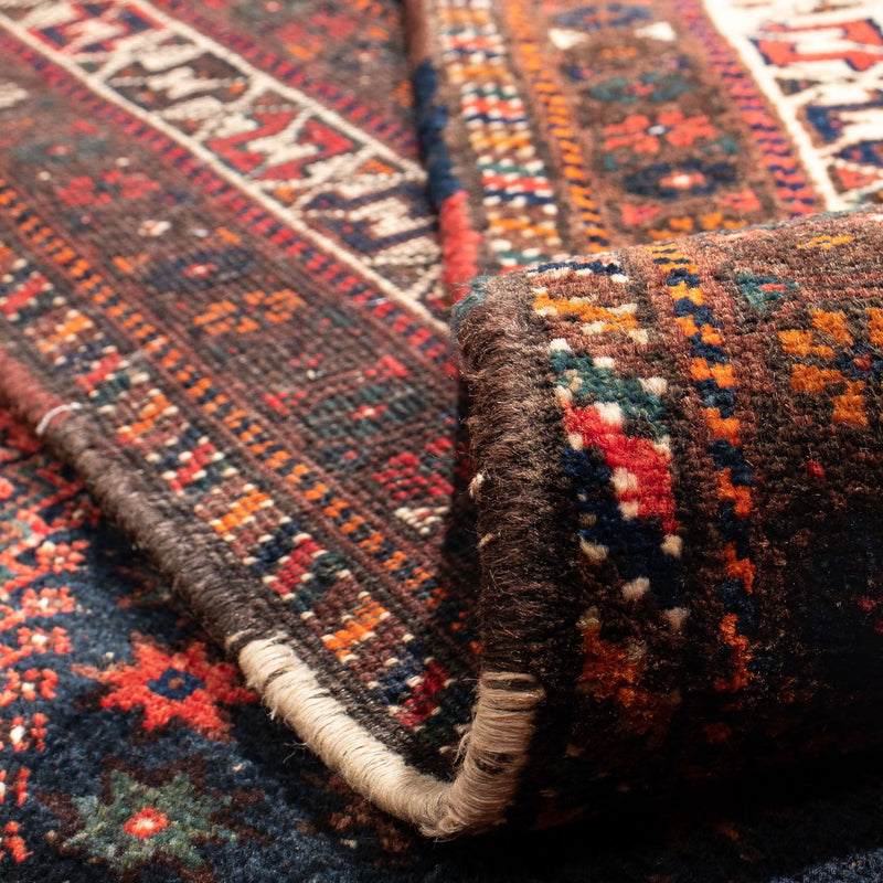 Perski dywan - Nomadyczny - 291 x 206 cm - ciemna czerwień