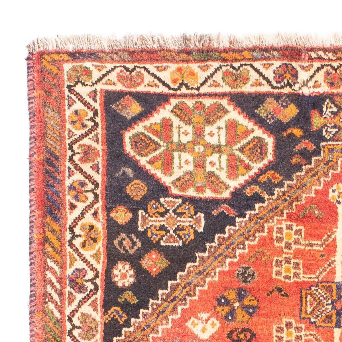 Perski dywan - Nomadyczny - 155 x 105 cm - jasna czerwień