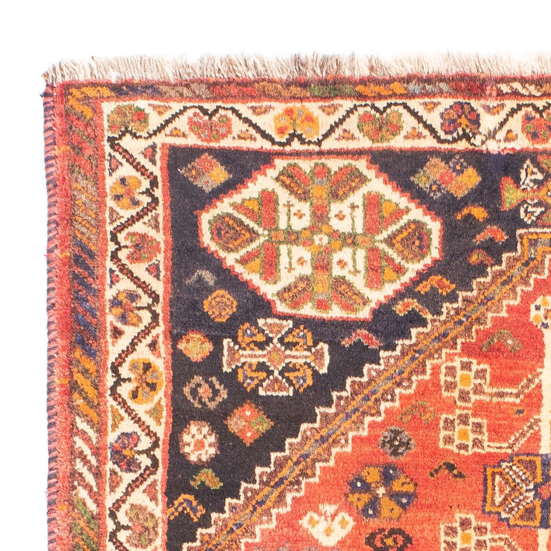 Perski dywan - Nomadyczny - 155 x 105 cm - jasna czerwień