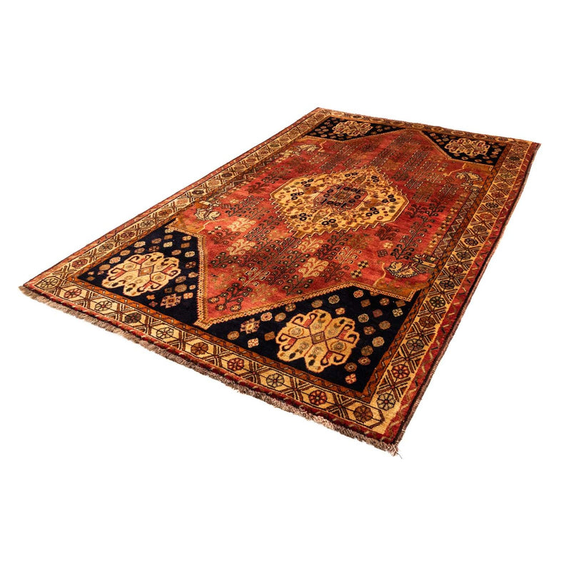 Perski dywan - Nomadyczny - 260 x 161 cm - jasna czerwień