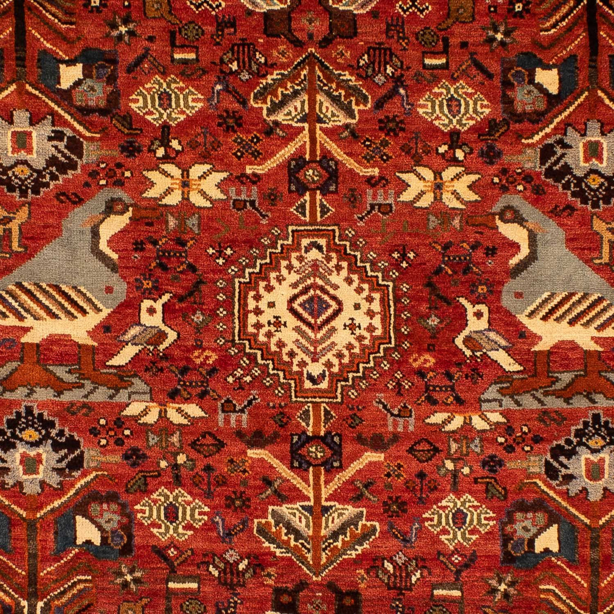 Perski dywan - Nomadyczny - 304 x 212 cm - ciemna czerwień