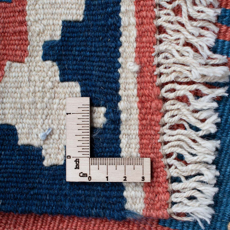 Dywan Kelim - Orientalny - 191 x 122 cm - ciemnoniebieski