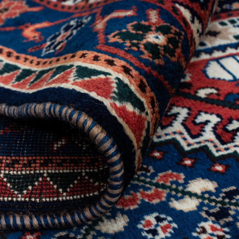 Perski dywan - Nomadyczny - 318 x 217 cm - ciemnoniebieski