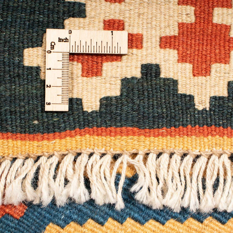 Dywan Kelim - Orientalny - 242 x 208 cm - wielokolorowy