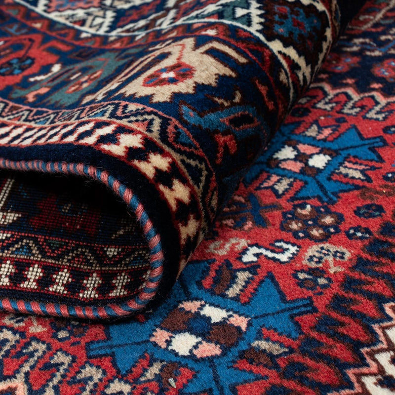 Perski dywan - Nomadyczny - 300 x 202 cm - ciemna czerwień