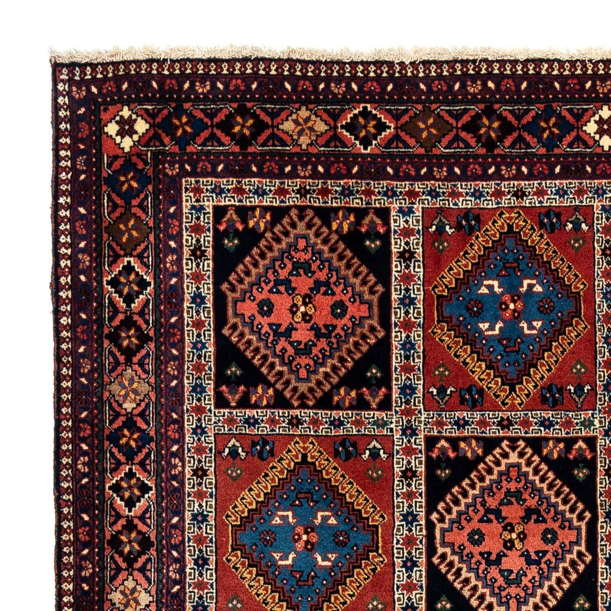 Perski dywan - Nomadyczny - 312 x 215 cm - ciemnoniebieski