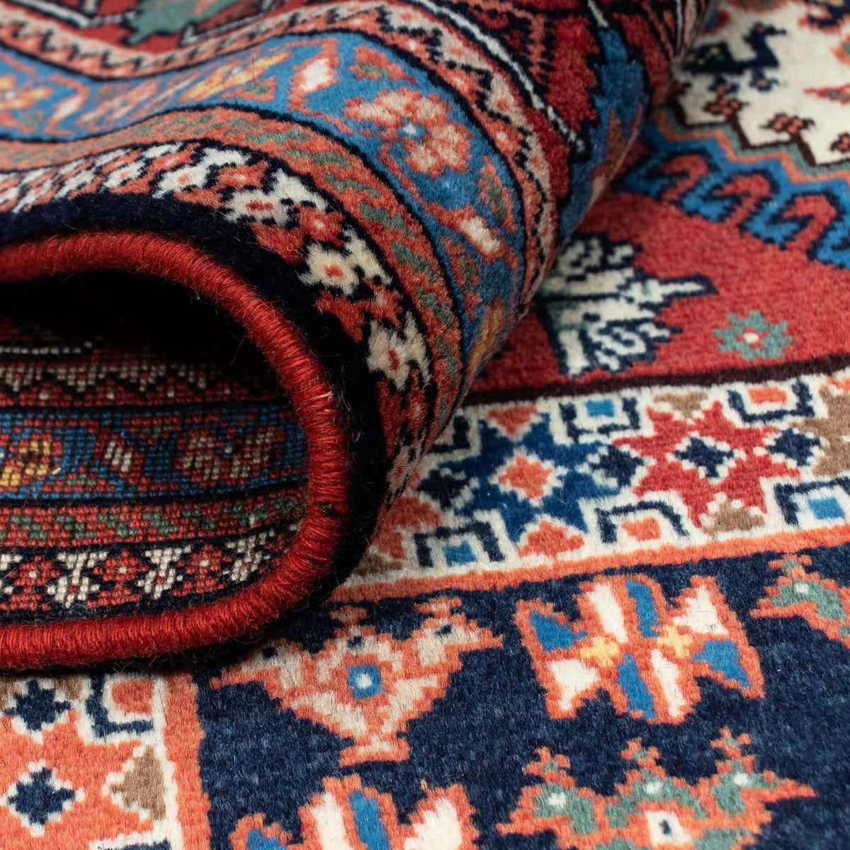 Perski dywan - Nomadyczny - 295 x 205 cm - jasna czerwień